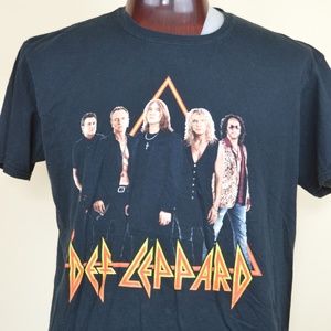 Def Leppard 2011 Tour Concert Mens Graphic T Shirt